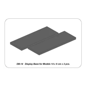 Aber Models - DISPLAY BASE FOR MODELS 14 x 6 cm x 2 pcs.