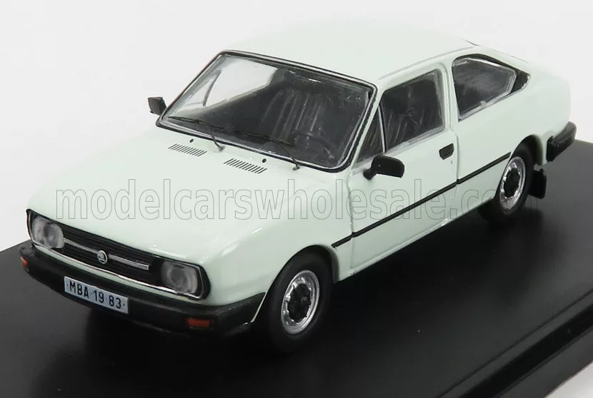 1:43 Abrex Skoda Garde 1982 White 143ABS-722EB Modellino