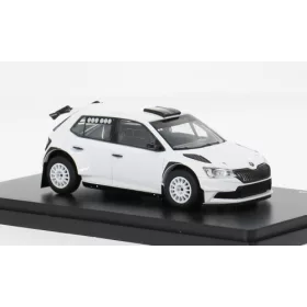 Abrex - Skoda Fabia III FL Rally2 Evo weiss 2019 1:43