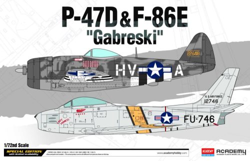Academy -  Academy 12530 - P-47D F-86E "Gabreski" LE: (1:72)
