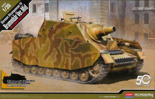 Academy - Model Kit military 13525 - German Strumpanzer IV Brummbär Ver.Mid (1:35)