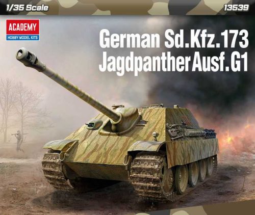 Academy - Model Kit tank 13539 - German Sd.kfz.173 Jagdpanther Ausf.G1 (1:35)
