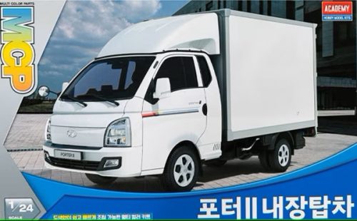 Academy - Academy 15145 - Hyundai Porter II Dry Van Truck (1:24)