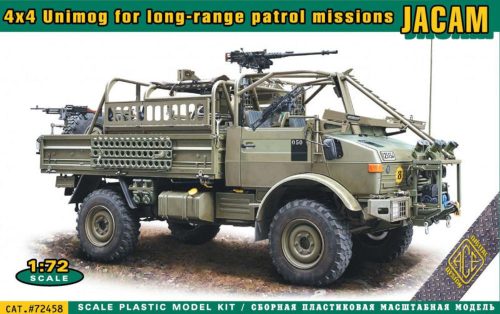 ACE - 4x4 Unimog for long-range Patrol Missions JACAM