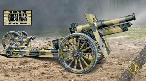 Cannon de 155 C m.1918 (wooden wheels)