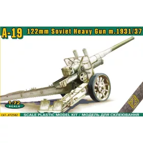ACE - A-19 Soviet WW2 122mm heavy gun harcjármű makett
