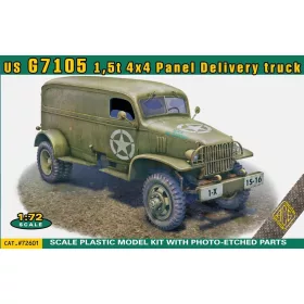   ACE - US G7105 1,5t 4x4 Panel Delivery truck harcjármű makett