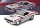 Acmemodels - PLYMOUTH HEMI CUDA COUPE 1970 WHITE RED BLUE