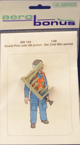 Aerobonus - Soviet Pilot with life jacket-the Cold War period