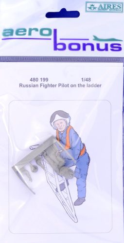 Aerobonus - Russian Fighter Pilot on the ladder