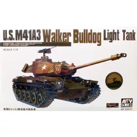 AFV-Club - M41 A3  Walker Bulldog  light tank tank makett