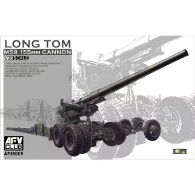 AFV-Club - M59 155mm Long Tom harcjármű makett