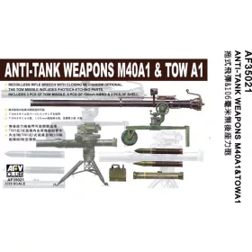 AFV-Club - Anti Tank Weapons M40A1   TOW A1