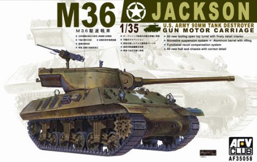 Afv-Club - US M36 Tank Destroyer