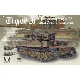 AFV-Club - Tiger I Ausf. E latest Version tank makett