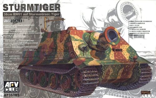 Afv-Club - Sturmtiger 38Cm Rw61