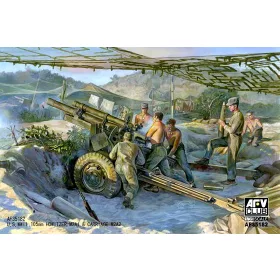   AFV-Club - 105mm Howitzer M2A1   Carriage M2A2 harcjármű makett