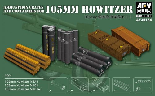 Afv-Club - Ammunition crates and containers