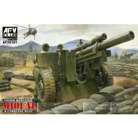   AFV-Club - 105mm M101 A1 Howitzer - Vietnam harcjármű makett