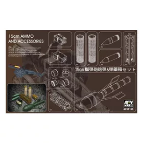 AFV-Club - sIG 33 15cm Ammo and Accessories