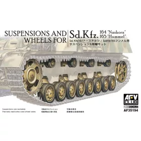 AFV-Club - Suspension   Wheels for Hummel/ Nashorn