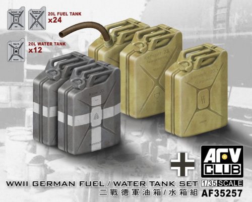 AFV-Club - German Fuel / Water Tank Set