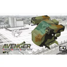 AFV-Club - Avenger - Pedestal Mounted Stinger turret