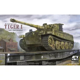   AFV-Club - Pz.Kpfw VI  Tiger  Ausf.E late (Transport Mode) tank makett