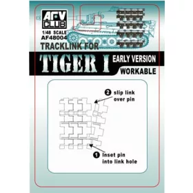 AFV-Club - Tiger I early Track links