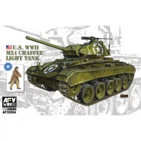 AFV-Club - M24 Chaffee Light Tank (WWII Version) tank makett