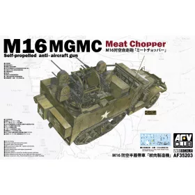   AFV-Club - M16 Multiple Gun Motor Carriage  Meat Chopper  SPG harcjármű makett