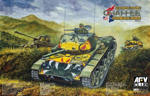 Afv-Club - M24 Chafee tank Korea war vision
