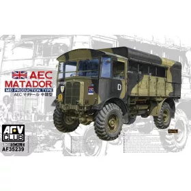   AFV-Club - British AEC Matador Mid Production Type harcjármű makett