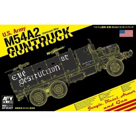 AFV-Club - M54A2 5-Ton 6X6 Cargo Gun harcjármű makett