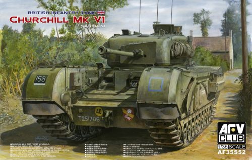 Afv-Club - Churchill MK VI/75mm GUN (Limited)