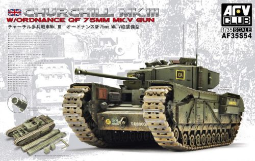 Afv-Club - Churchill MK III 75mm Limited Edition Kit