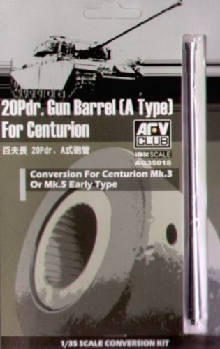 Afv-Club - 20Pdr Gun Barrel A Type
