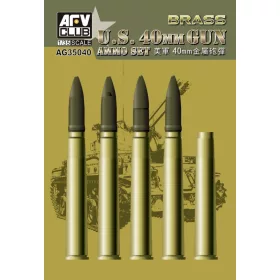 Afv-Club - Bofors 40mm Ammo (Brass)