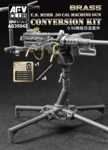 Afv-Club - US M2Hb  50 Cal Machine Gun Con Kit