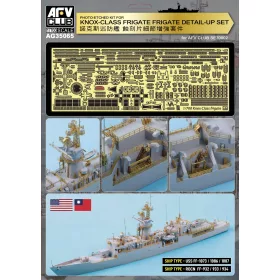 AFV-Club - Photo-etched kit for Knox-Class Frigate Detail-Up