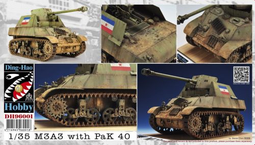 Afv-Club - M3A3 with Pak 40 (Yugoslav)