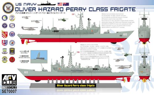 AFV-Club - US Navy Oliver Hazard Perry Class Frigate