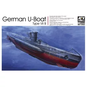 Afv-Club - German U-Boat Type VII/B tengeralattjáró makett