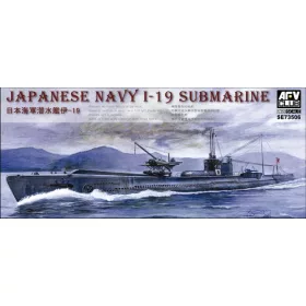   Afv-Club - Japanese Navy I-19 Submarine tengeralattjáró makett