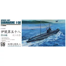   Afv-Club - Japanese Navy I-58 Submarine tengeralattjáró makett