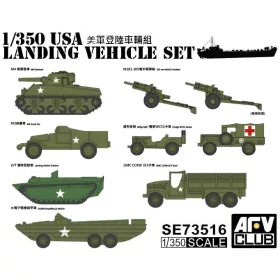Afv-Club - US WW2 Vehicle Set harcjármű makett