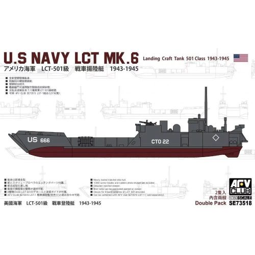 AFV-Club - US Navy LCT Mk.6 (LCT-501 Class 1943-1945)