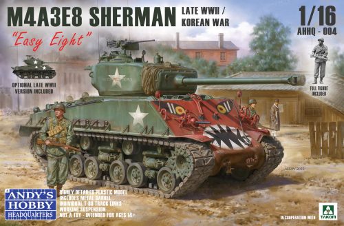 Andys HHQ - M4A3E8 Sherman Easy Eight Late War/Korean War 1:16