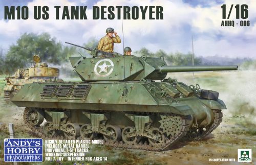 Andys HHQ - U.S. "M10" Tank Destroyer Wolverine (1:16)