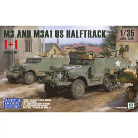 Andys HHQ - M3 / M3A1 U.S. WWII Halftrack DOUBLE COMBO ( )